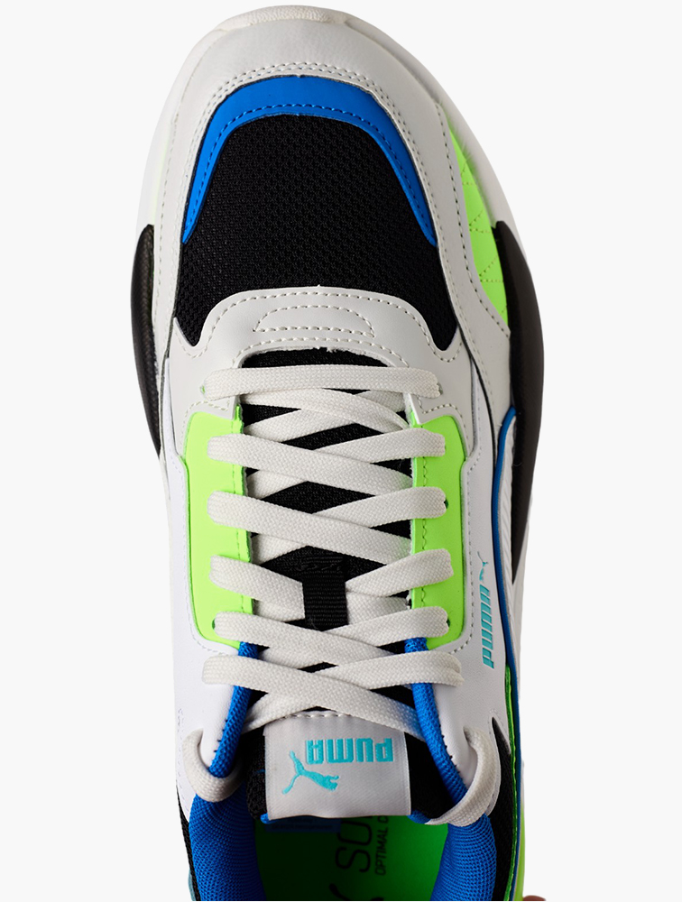 MyRunway | Shop PUMA White & Multi X-Ray 2 Square Sneakers